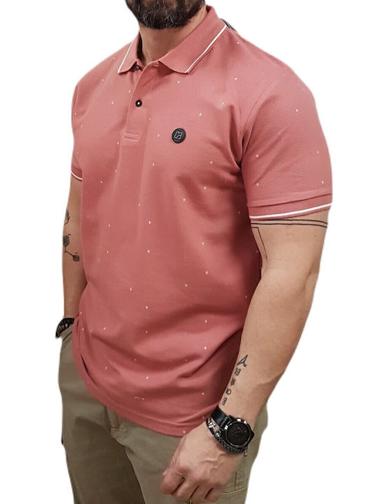 Rebase Polo Tricou Dk Pink