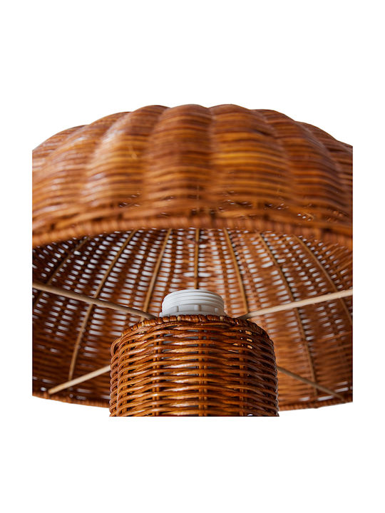 HK Living Tischlampe LED mit Beige Schirm und Basis