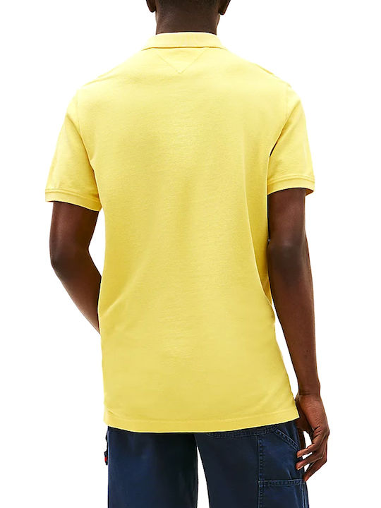 Polo Short Sleeve Yellow Blouse