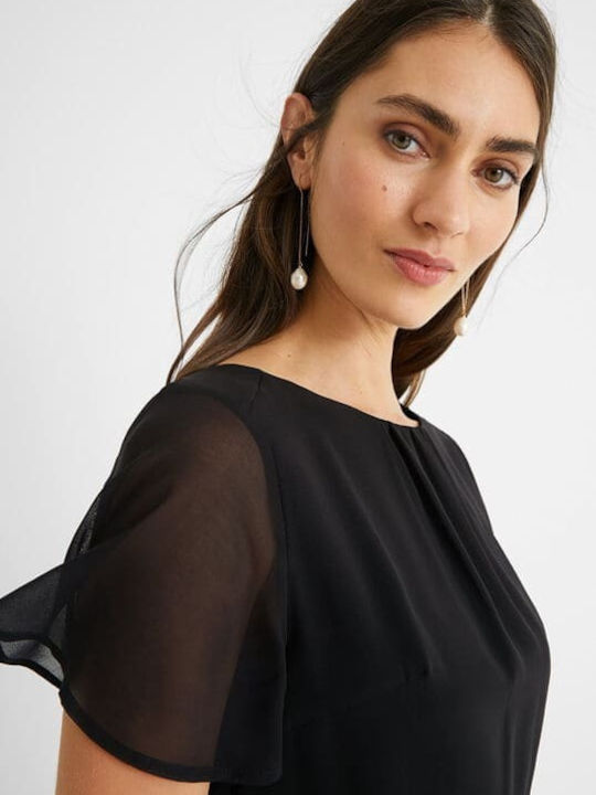 Tampa Summer Mini Dress Black