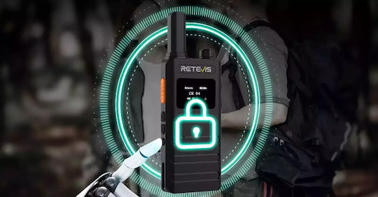 Retevis B63s Wireless Transceiver PMR 0.5W with Monochrome Screen Set of 2pcs