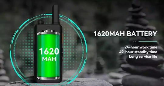 Retevis B63s Wireless Transceiver PMR 0.5W with Monochrome Screen Set of 2pcs