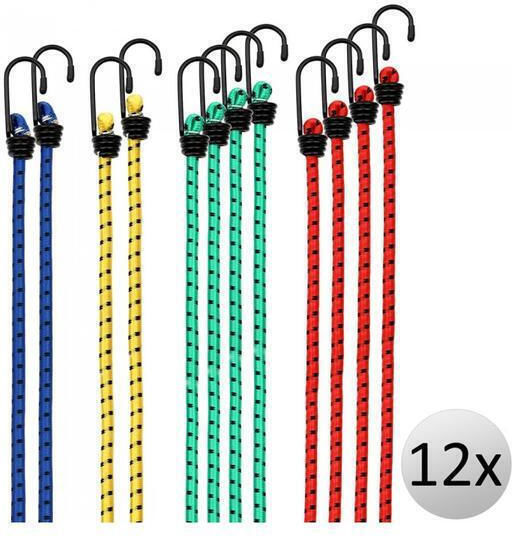 Set 12 Elastic Cords