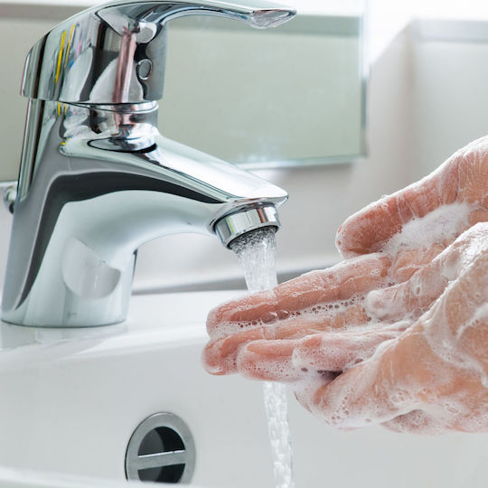 Relaxdays Επιτοίχιο Dispenser Πλαστικό Λευκό 500ml