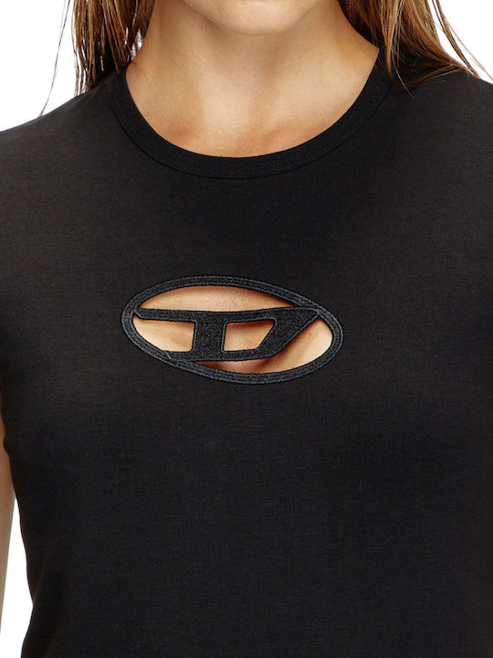 Καλοκαιρινό Midi T-shirt Φόρεμα Black