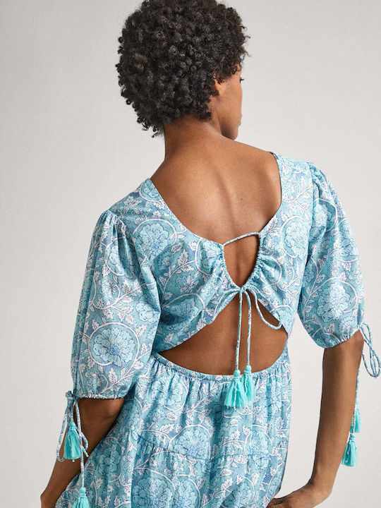 Mini Dress Blue