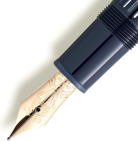 MontBlanc Writing Pen Blue with Blue Ink