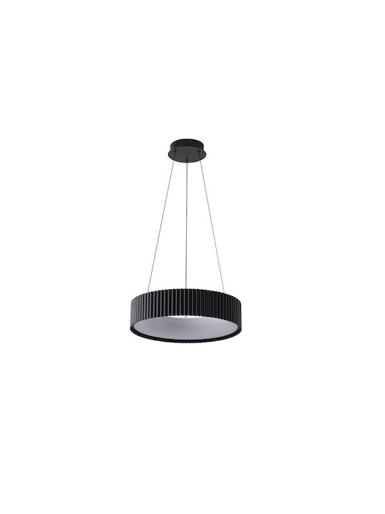 Eurolamp Lumini Suspendate Negru LED Cu Lumină Alb Cald 46x46x132.5cm
