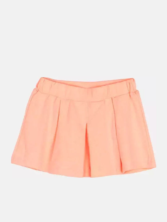 Kids' Set with Skirt Summer 2pcs Orange