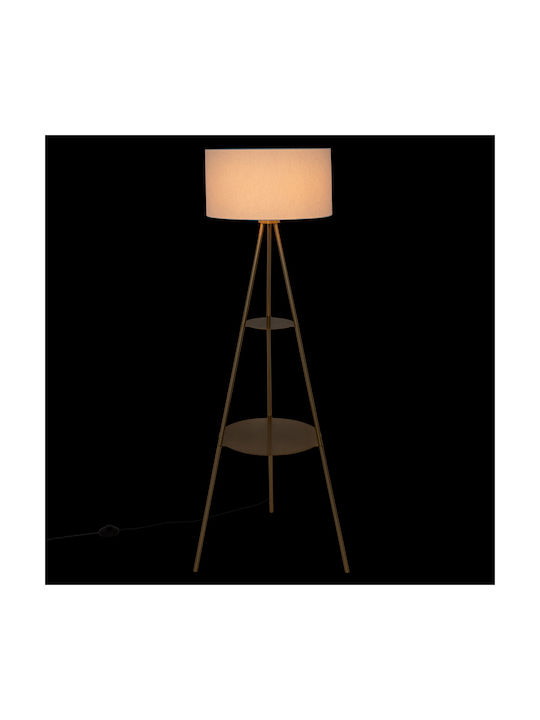 Lampa de podea cu Soclu pentru Bec E27 Auriu