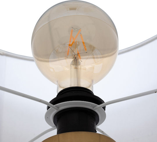 Lampa de podea cu Soclu pentru Bec E27 Auriu