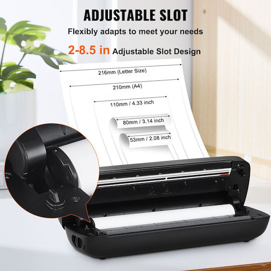 Vevor Portable Label Printer USB, Bluetooth
