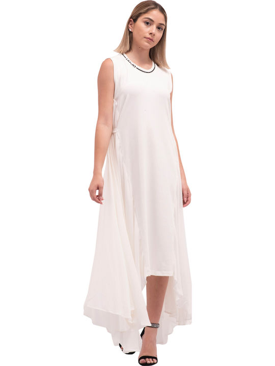 Summer Midi Dress White