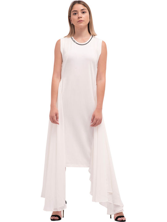 Summer Midi Dress White