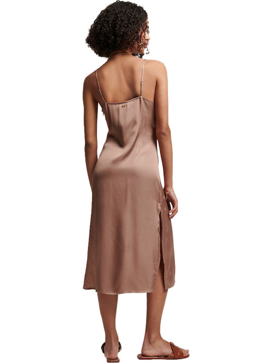 Superdry Dress Φόρεμα All day Καφέ