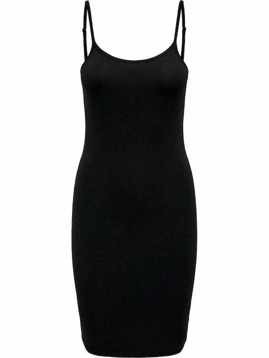 Love Summer Mini Knitted Black Dress