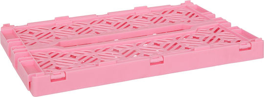 Kinder Aufbewahrungsbox aus Kunststoff Rosa 40x30x15cm 1Stück
