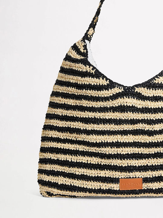 Seafolly Seafolly Korbweide Strandtasche Beige