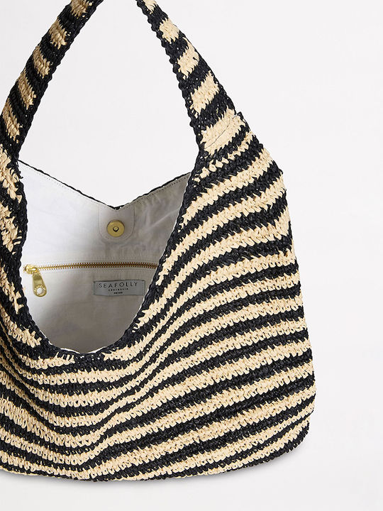 Seafolly Seafolly Korbweide Strandtasche Beige