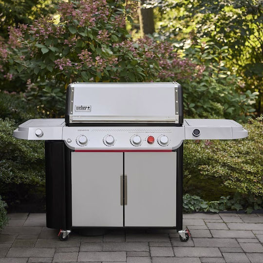 Weber Genesis SP-435 Gas Grill with 4 pcs 21.1kW and Side Burner