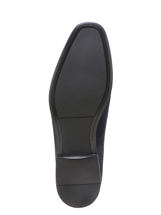 Cortina Suede Ανδρικά Loafers σε Μπλε Χρώμα