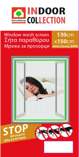Home & Camp Plasă de Țânțari pentru Fereastră cu Scai Stabilă 150x130cm Home & Camp Plasă de Țânțari pentru Fereastră cu Scai Stabilă 150x130cm