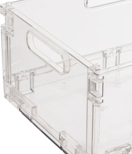 5Five Plastic Storage Box Transparent 30.5x20.5x12cm 1pcs