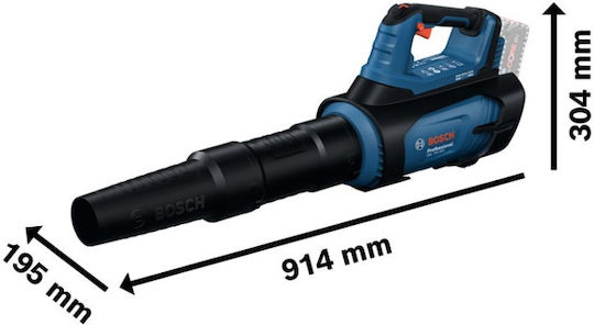 Bosch GBL 18V-800 Blower Handheld Battery Solo with Maximum Air Speed 200km/h