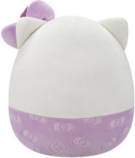 Jazwares Plush Hello Kitty 50th Anniversary-Embossed Purple Bow 20 cm