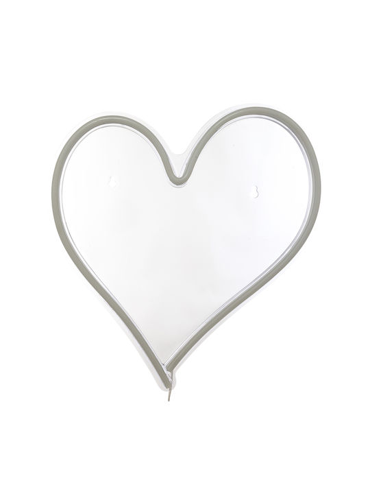 Παιδικό Φωτιστικό Τοίχου Led Πλαστικό Heart
