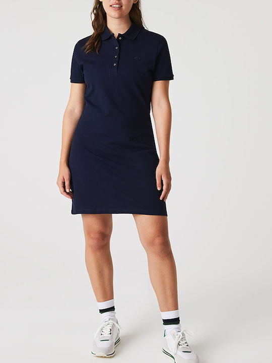Καλοκαιρινό Mini T-shirt Φόρεμα Navy Μπλε