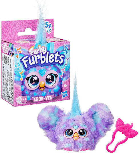 Hasbro Jucărie De Plus Furby Furblet Cu Sunet Groo-Vee Pentru 6+ Ani 5 Cm