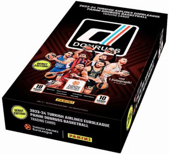 Panini 2023-24 Donruss Turkish Airlines Euroleague Basketball Φακελάκι 10 Κάρτες
