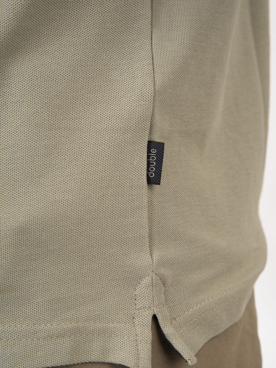 Kurzarm Herrenbluse Mint