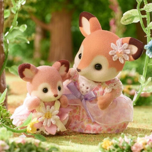 Epoch Toys Babies Floral Swing Sylvanian Families for Ages 3 Plus