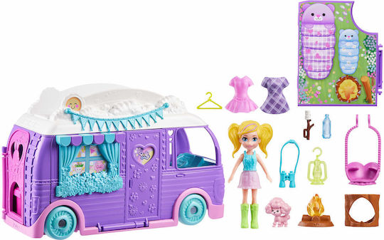 Mattel Τροχόσπιτο Polly Pocket για 3+ Ετών