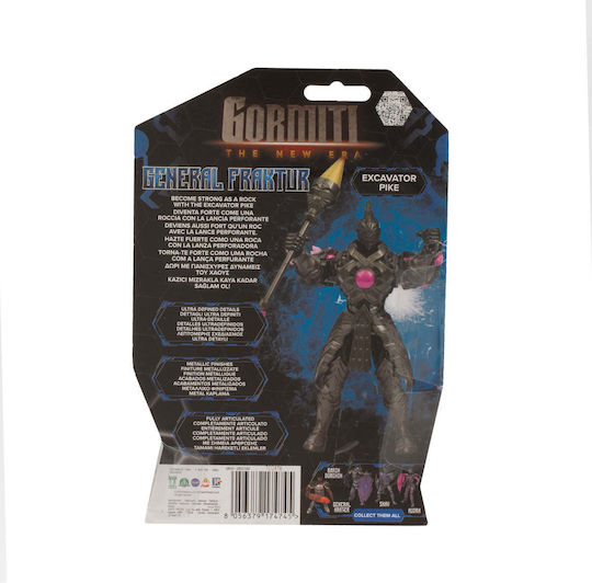 Giochi Preziosi Gormiti Figure Villain General Fraktur 15cm