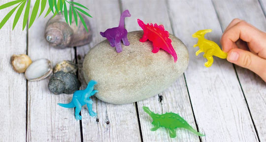 Moses Фигури Динозаври Neon Dino Figure Neon Display за 3+ Години 6.7 см