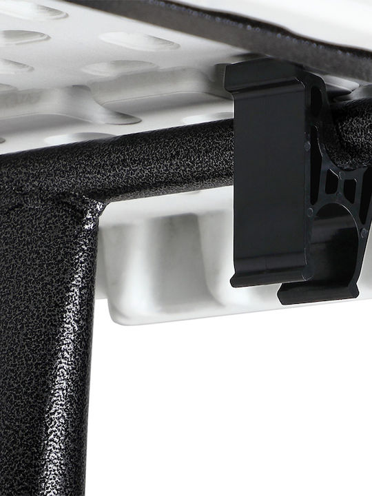 Plastic Masa pentru spații exterioare Pliabil Alb 183x76cm