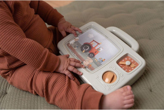 Little Dutch Baby Toy Music Television Little Farm with Music for 12++ Months