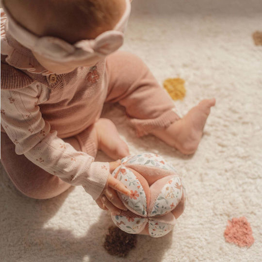 Little Dutch Μπάλα Fairy Garden από Ύφασμα με Μουσική για Νεογέννητα