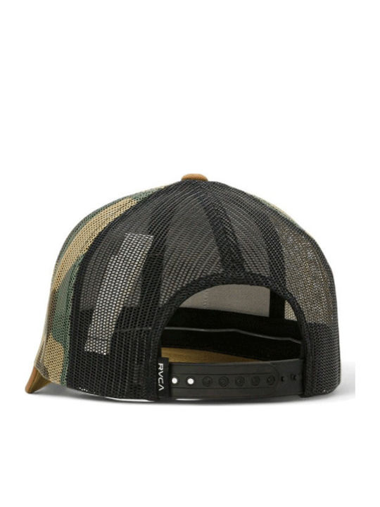 Rvca Mission 2 Trucker Camel Hat Brown