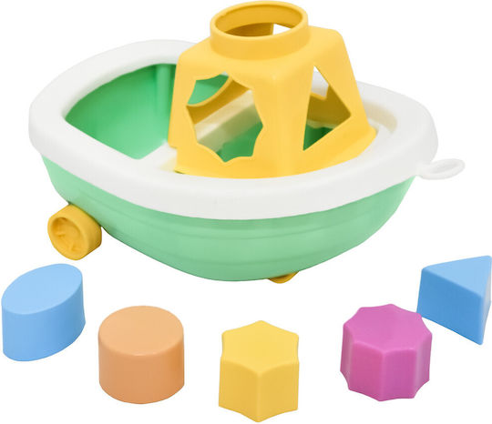 Elfiki Shape Sorting Toy Boat with Shapes for 12++ Months