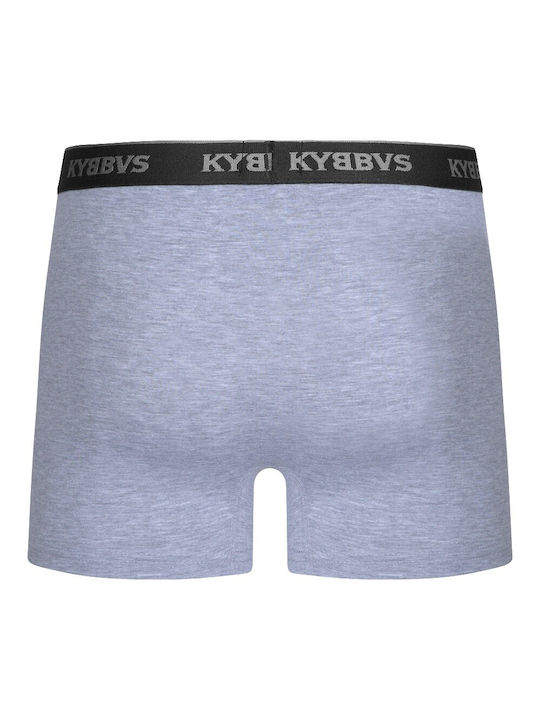 Мъжки боксерки BLACK-GREY 2Опаковка