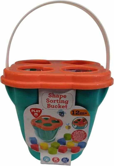 Playgo Shape Sorting Toy Shapes for 12++ Months Turquoise