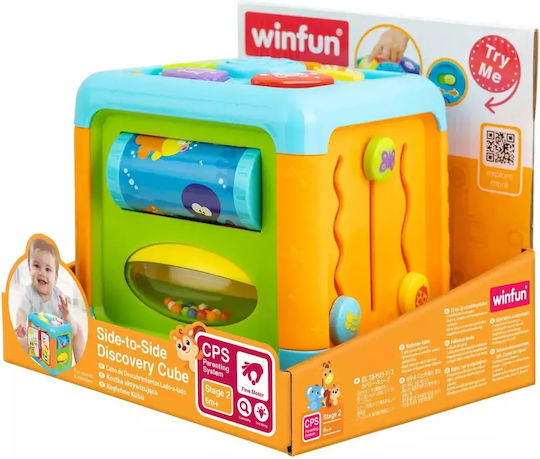 Smily Play Activity Cube with Music, Light, and Sounds for 6++ Months
