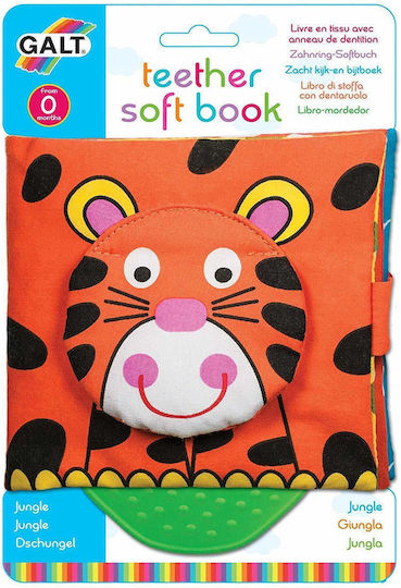 Galt Toys Carte de Activități Jungle din Țesătură cu Lumină și Sunete pentru 0++ Luni