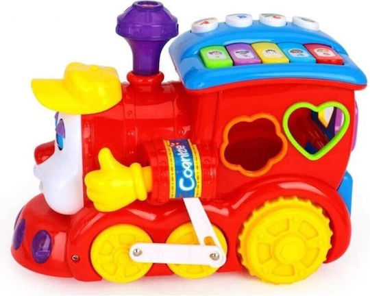 Hola Toys Παιχνίδι Ταξινόμησης Σχημάτων Τρενάκι Ταξινόμησης με Φως και Ήχους για 18+ Μηνών