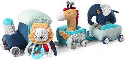 Babyono Vehicul Safari Train Cu Sunete