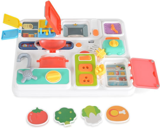 Huanger Βρεφικό Παιχνίδι Kitchen Training Board με Μουσική και Φως για 18+ Μηνών